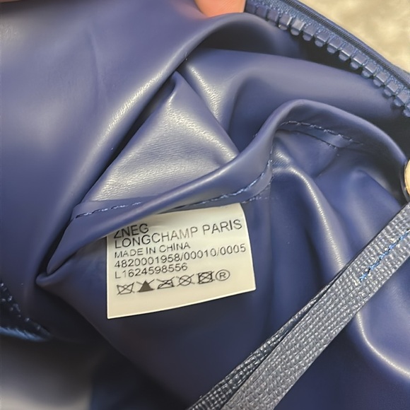 BRAND NEW Longchamp Neo Navy Blue travel tote - Picture 5 of 8